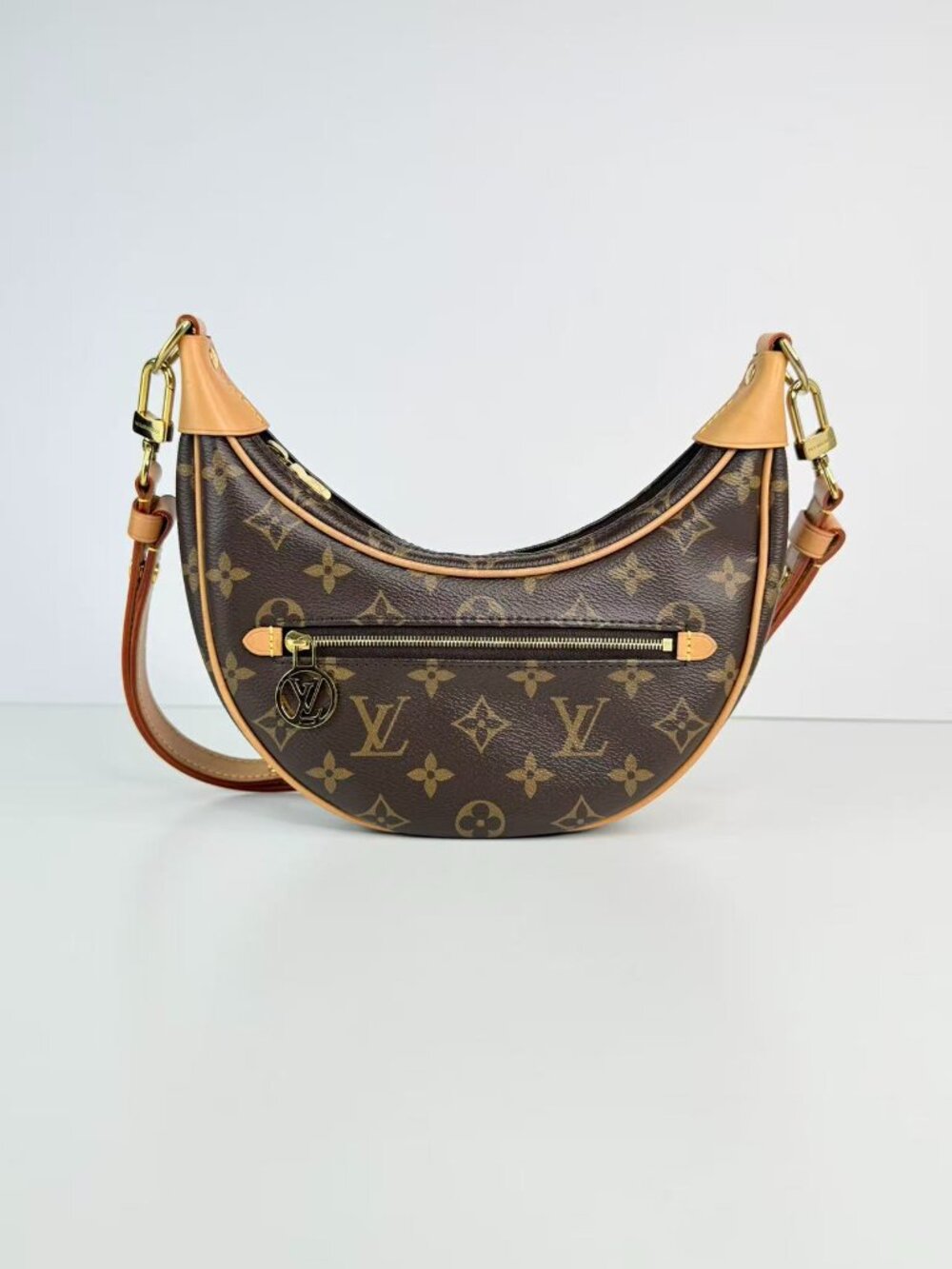 Louis Vuitton Loop Hobo PM Monogram Canvas Shoulder Crossbody Bag - Picture 3 of 13